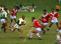 Landskamp mellom Cookyene og Tonga